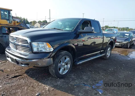 2017 Ram 1500 Big Horn 4X4 6'4 Box из США, поврежденный, VIN 1C6RR7GT3HS555053